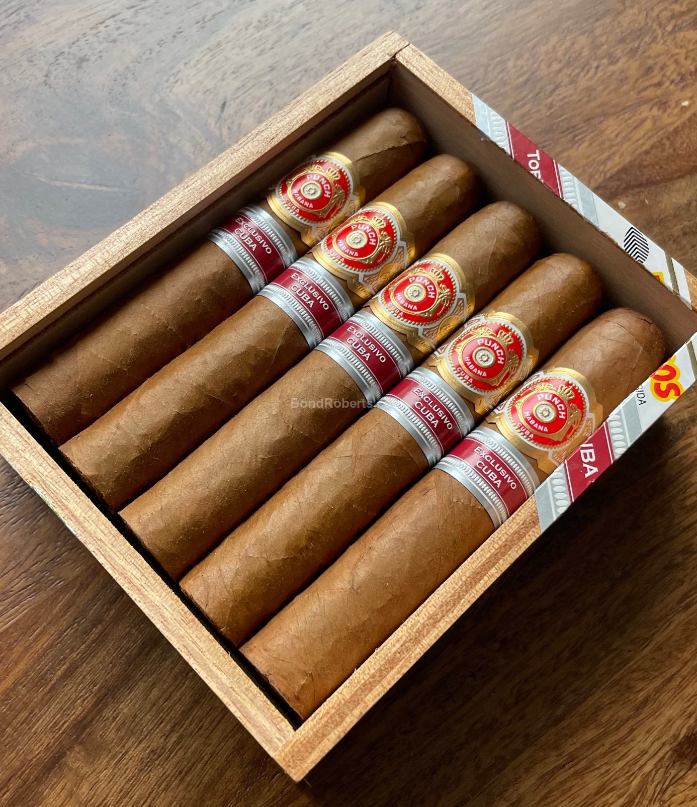 Punch La Isla Edición Regional Cuba 2018 Numbered slide lid box of 10