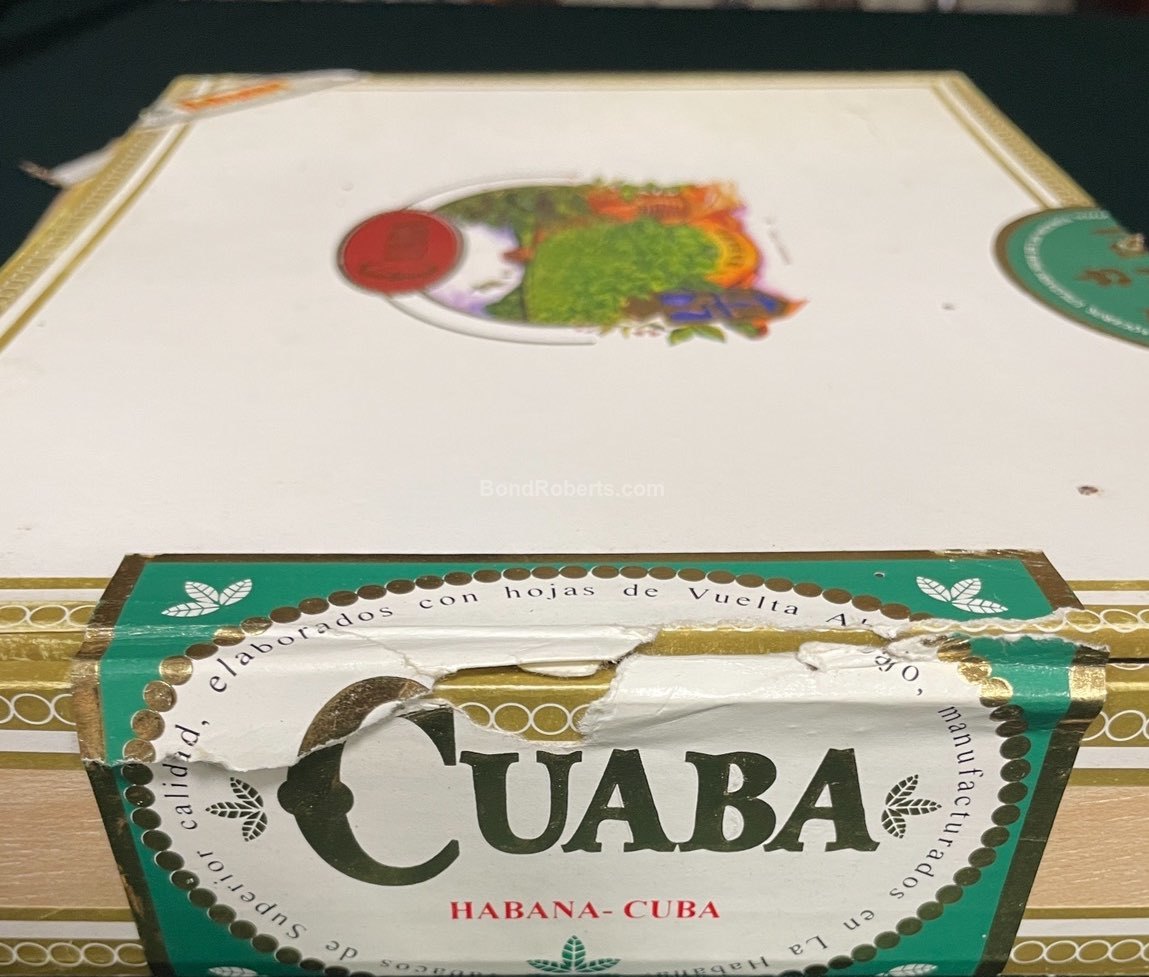 Cuaba Diadema 2005 Dress Box of 5 cigars in aluminium foil 14729
