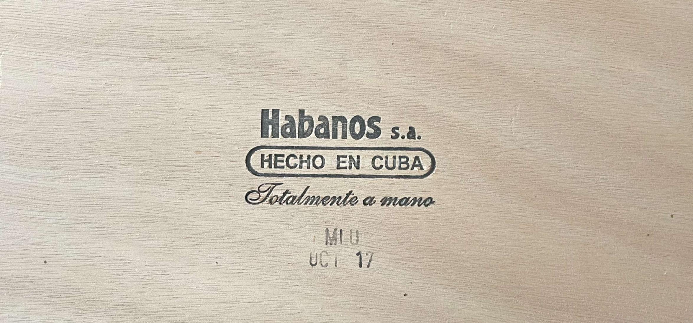 Bolívar Byblos Edición Regional Líbano 2016 Varnished semi boîte nature box of 25 ci 13332