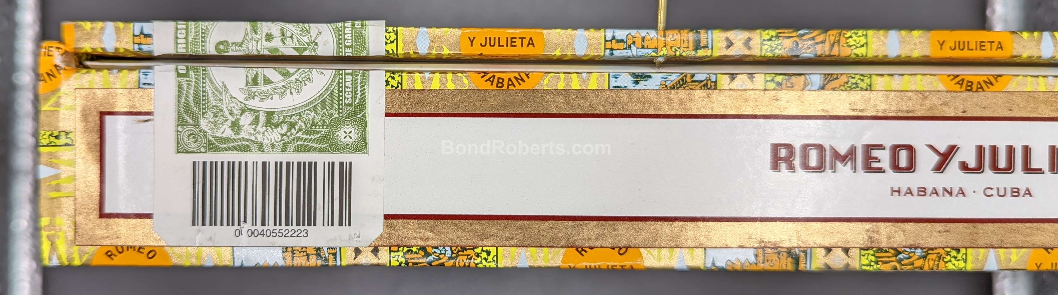 Romeo y Julieta Belvederes 2018 Dress Box of 25 cigars 8792