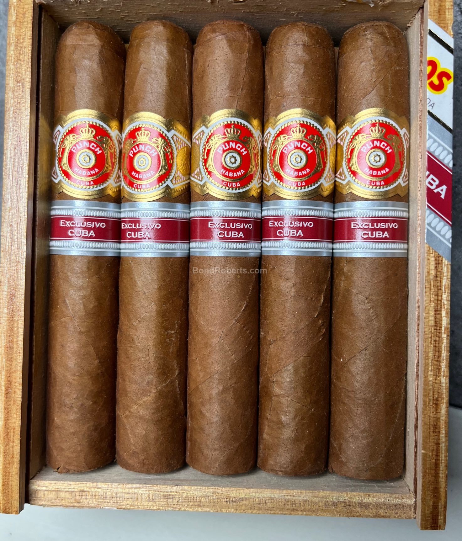 Punch La Isla Edición Regional Cuba 2018 Numbered slide lid box of 10