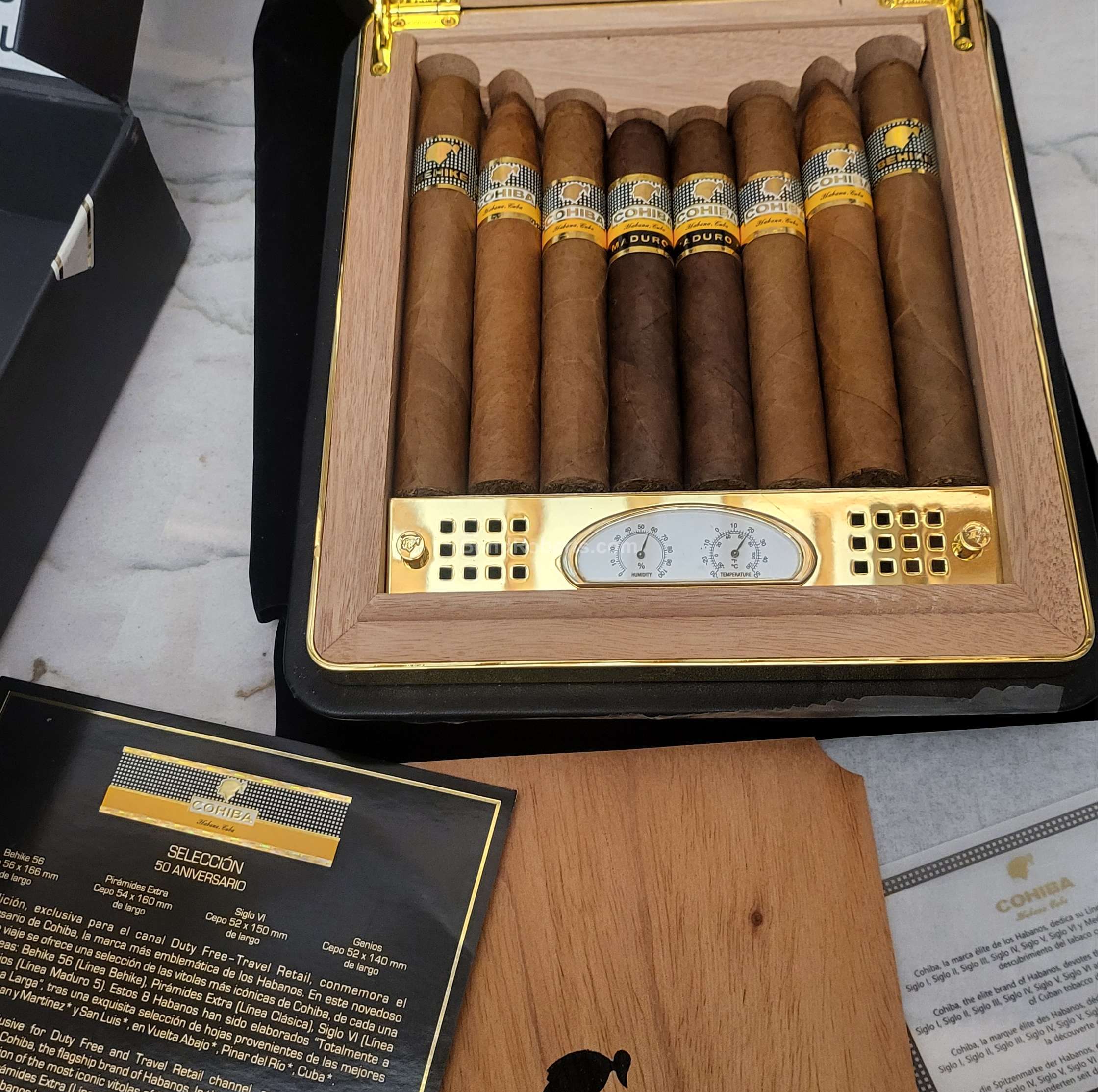 Cohiba Selección Aniversario Travel Humidor 2016 50th Anniversary