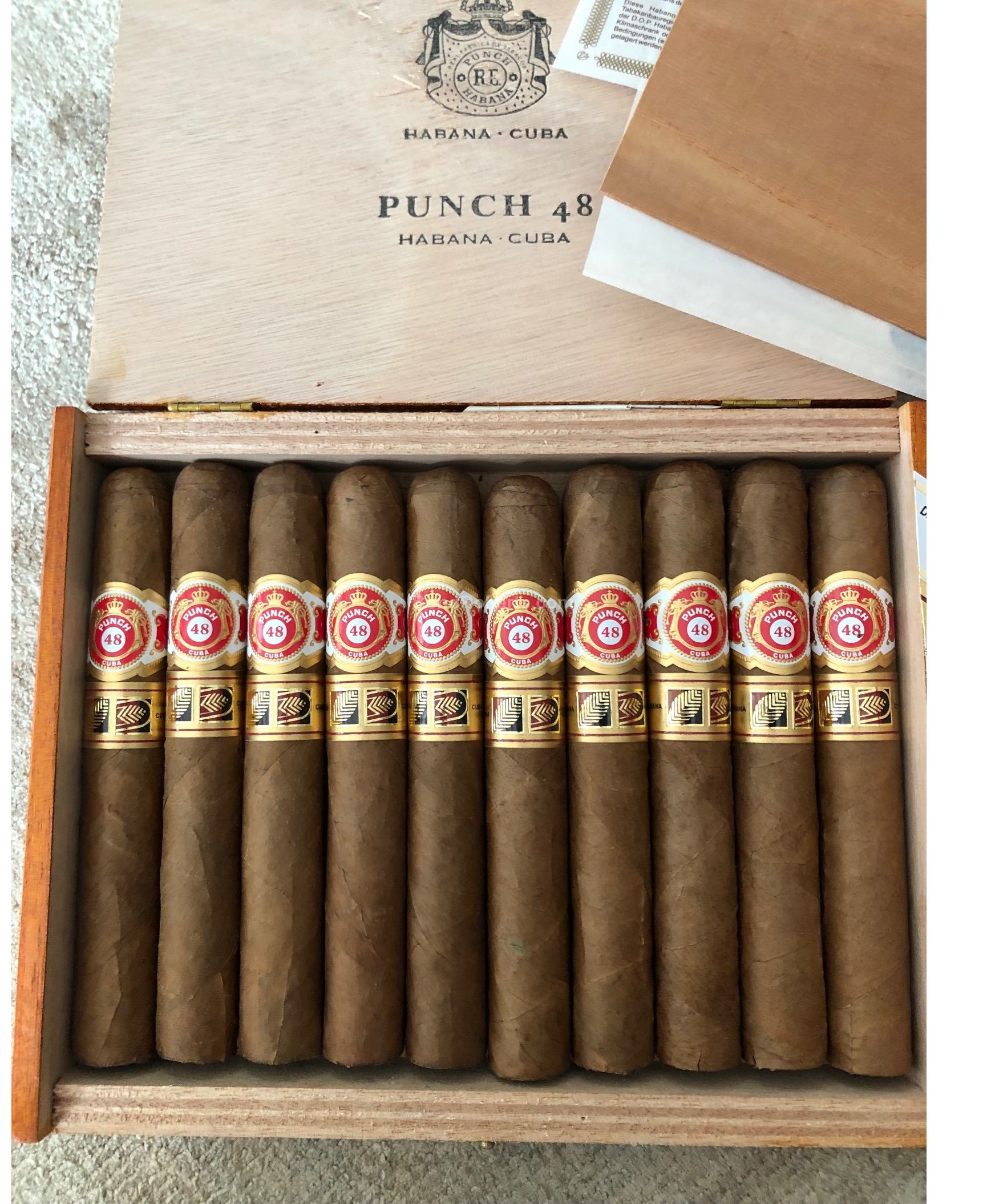 Punch Punch 48 Habanos Specialist Exclusive 2018 Dress Box of 10 cigars