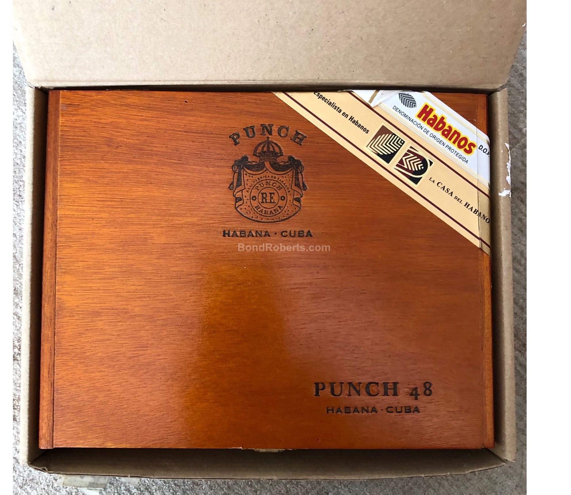 Punch Punch 48 Habanos Specialist Exclusive 2018 Dress Box of 10 cigars