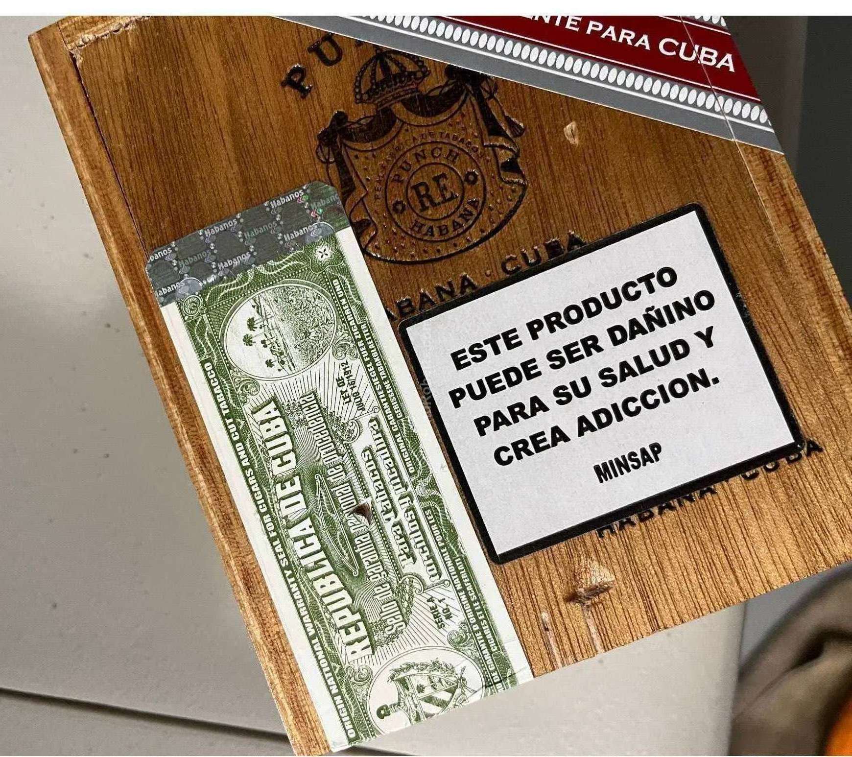 Punch La Isla Edición Regional Cuba 2018 Numbered slide lid box of 10