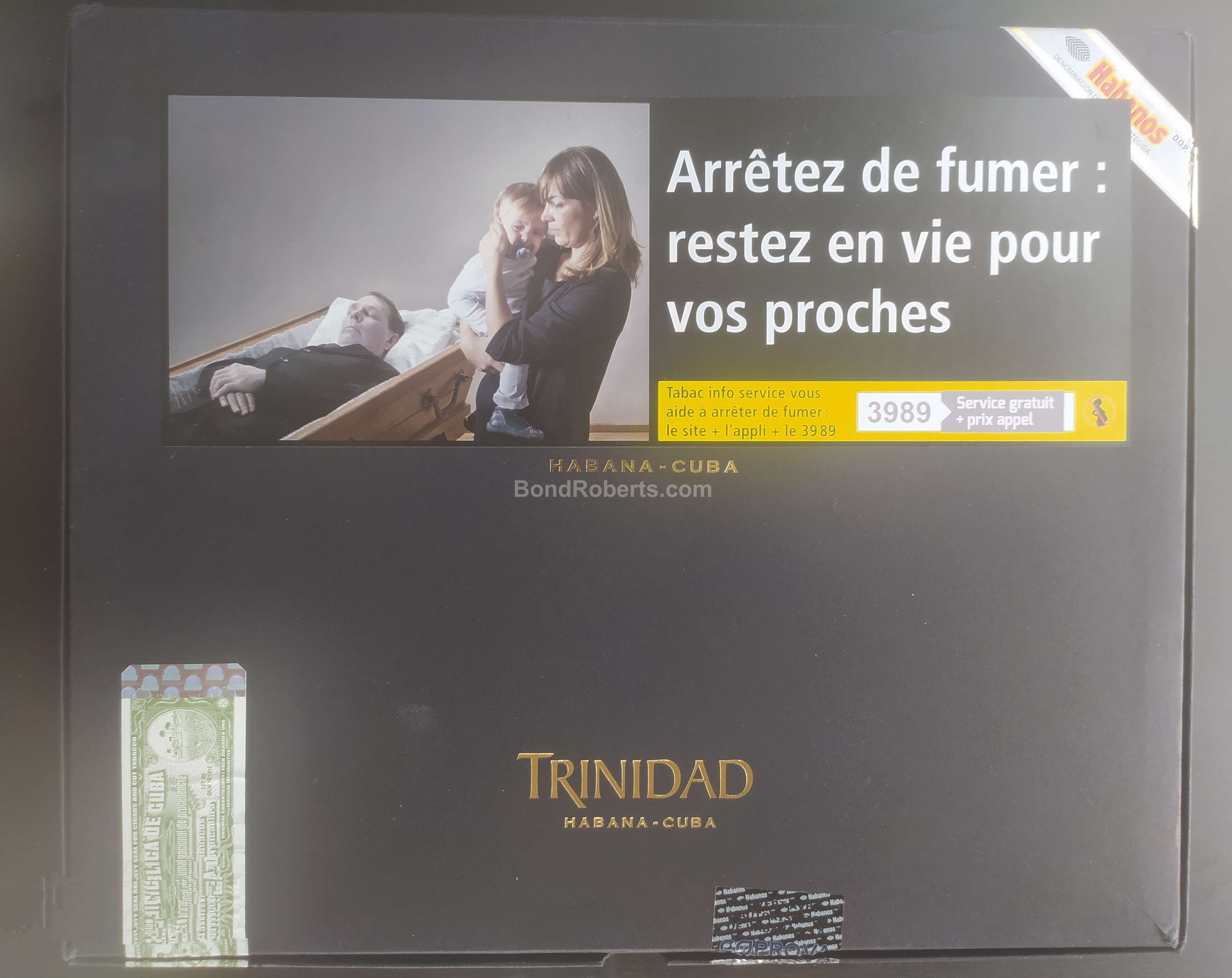 Trinidad Robustos Extra Travel Humidor 2020 Humidor of 14 cigars 20047