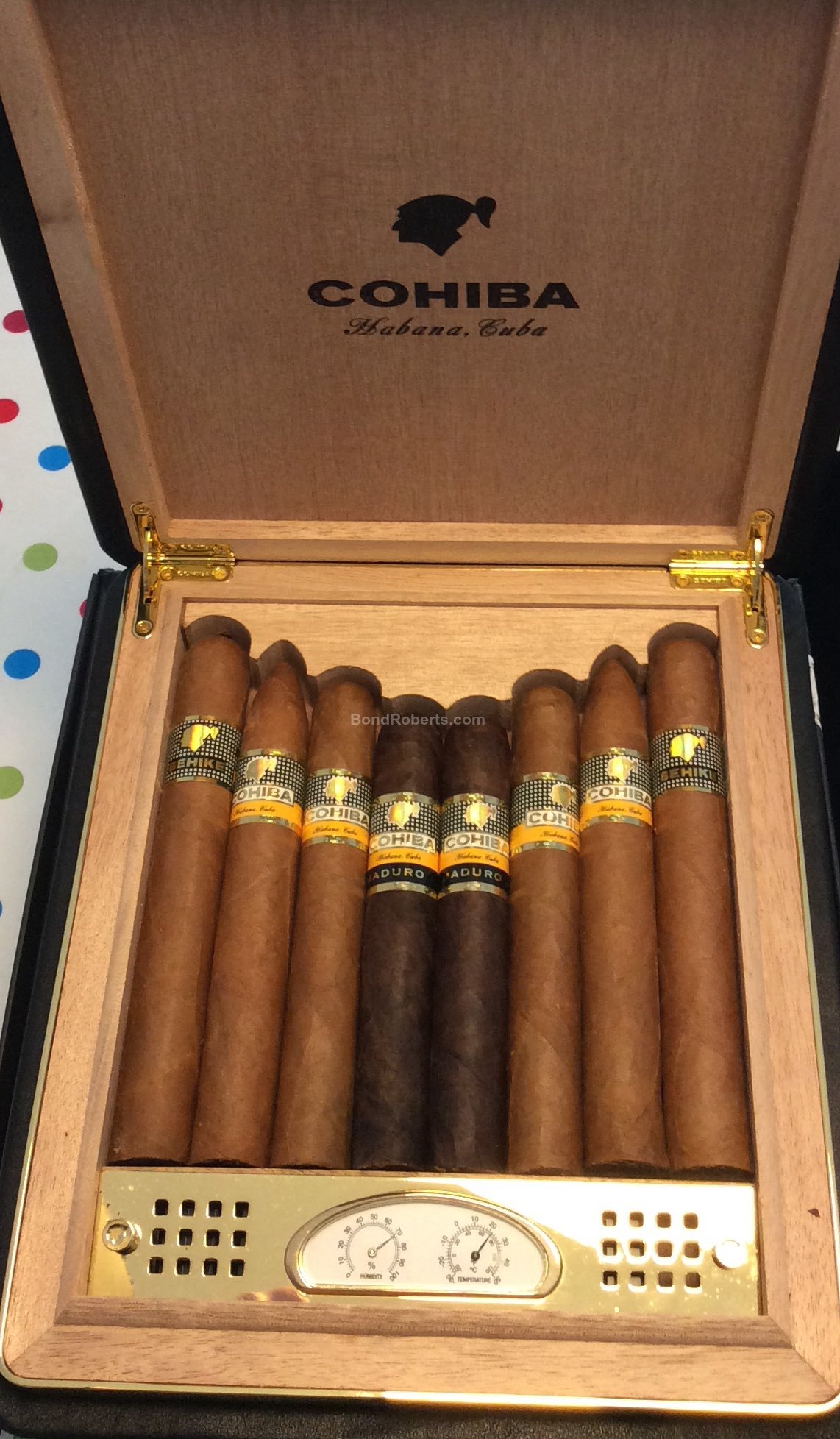 Cohiba Selección Aniversario Travel Humidor 2016 50th Anniversary Travel Humidor 2017 Black Semi