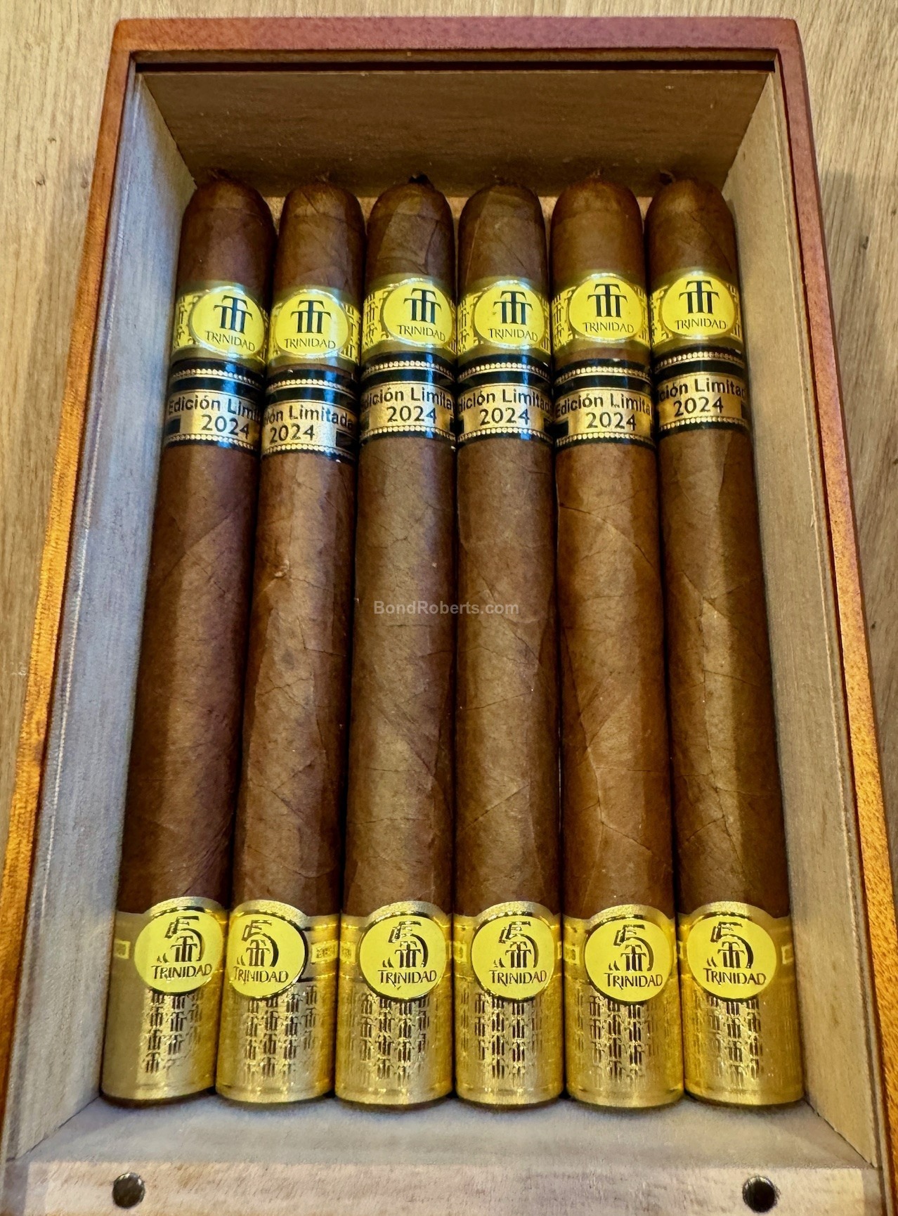 Trinidad Cabildos Edición Limitada 2024 Luxury slide lid box
