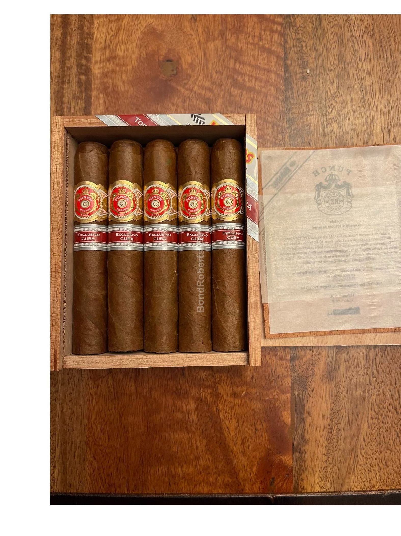 Punch La Isla Edición Regional Cuba 2018 Numbered slide lid box of 10